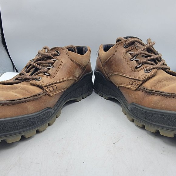 Ecco Track II Low Gore-Tex Waterproof Hiking Shoes Brown Leather Mens Size 43 EU main image 7